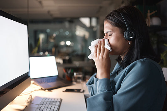 Colds, flu and COVID-19 prevention in the workplace for employees